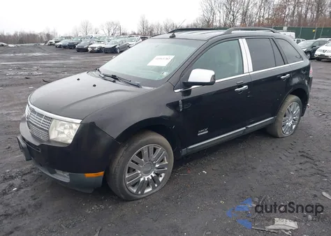 2010 Lincoln Mkx z USA, uszkodzony, nr VIN 2LMDJ6JC1ABJ00683